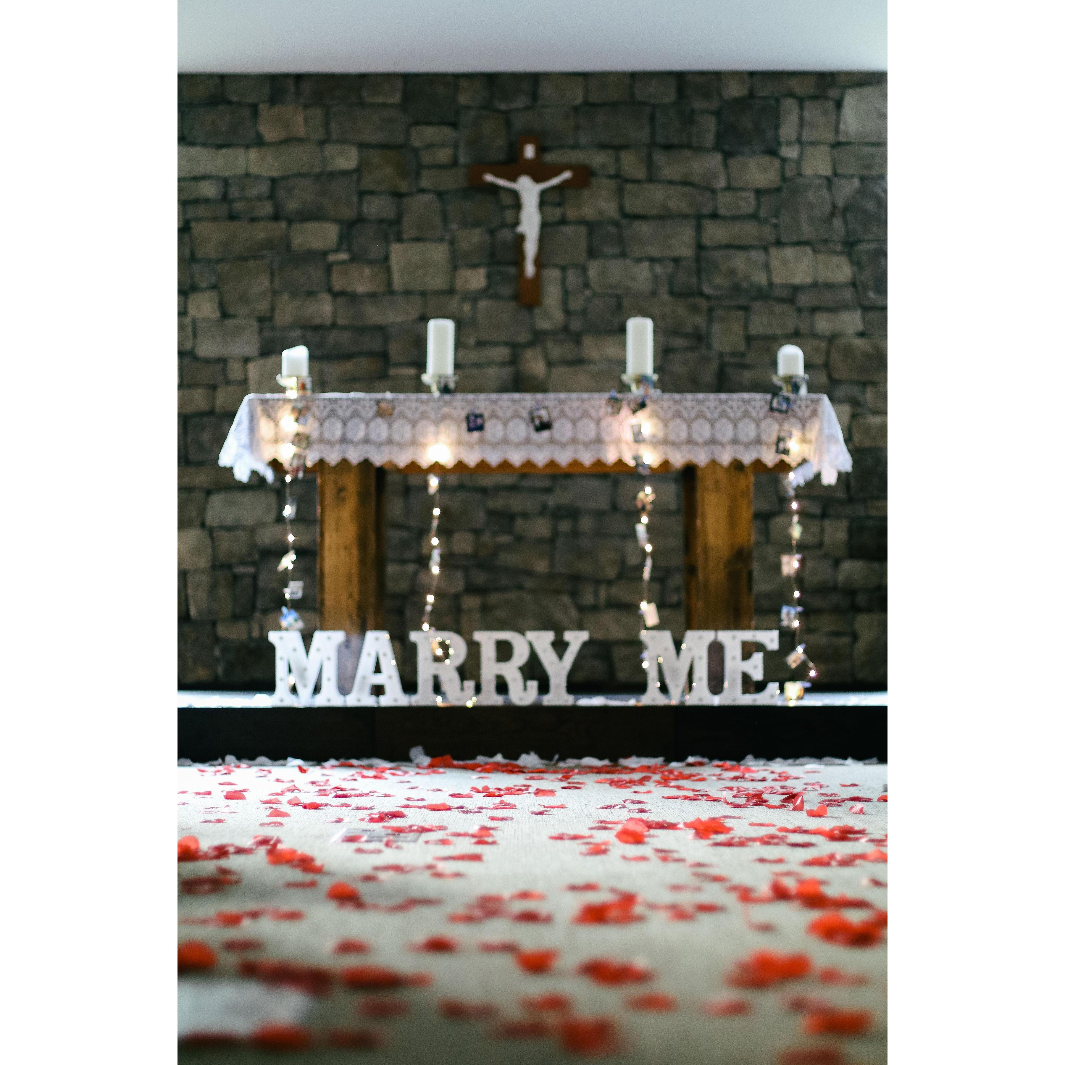 La propuesta de matrimonio ♥ 10/12/2019