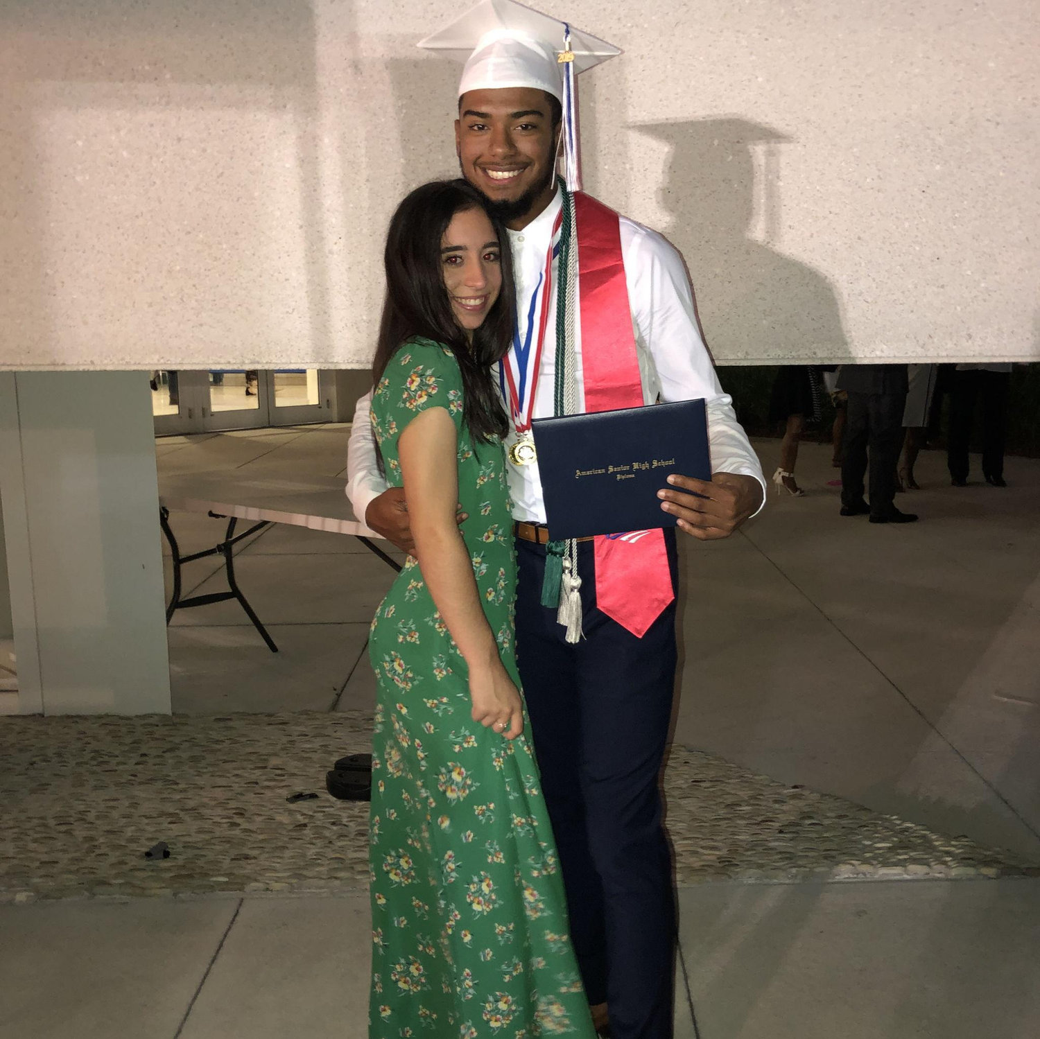 D's high school graduation