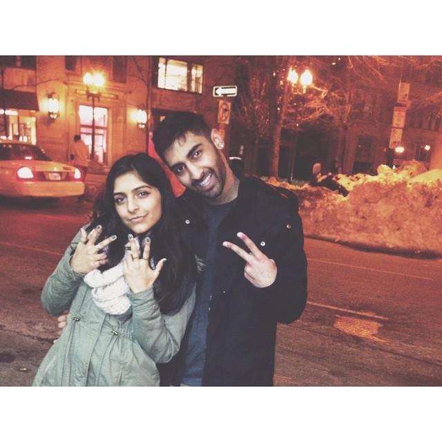 Our first picture together in 2014!