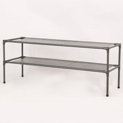 Shoe Rack Gunmetal - Room Essentials™