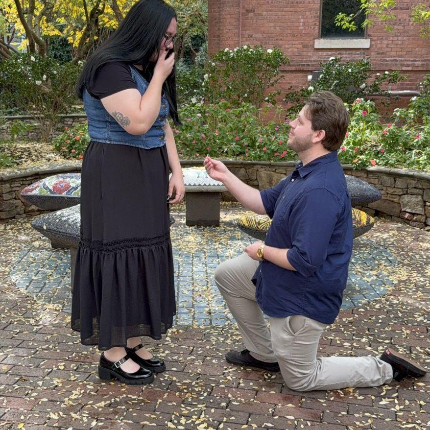 HE PROPOSED!!!! (I was so nervous this whole morning)