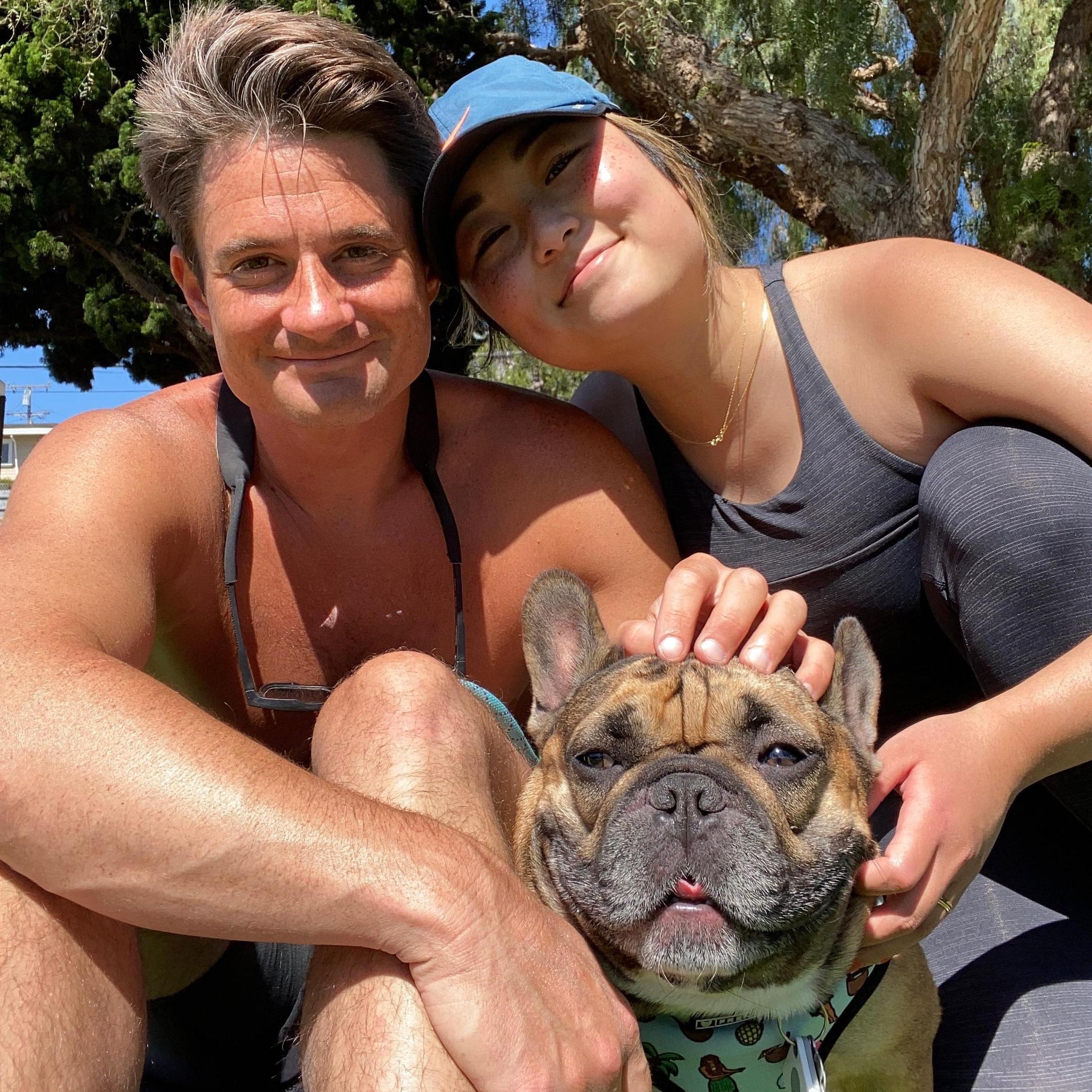 Kailie and Kevin love dogs! They hope to one day have a dog of their own, but for now Pono will do :)