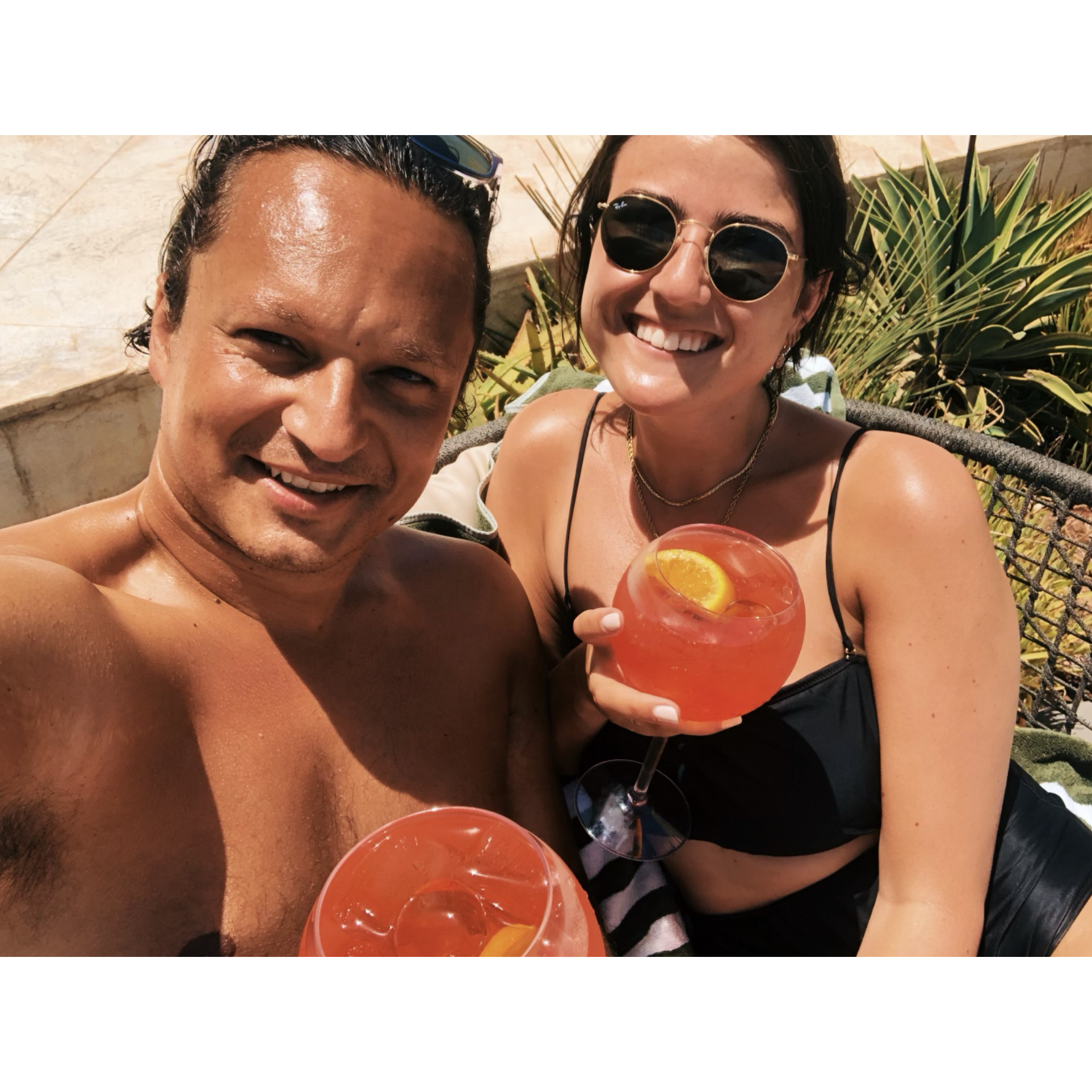 First vacation together in Ibiza