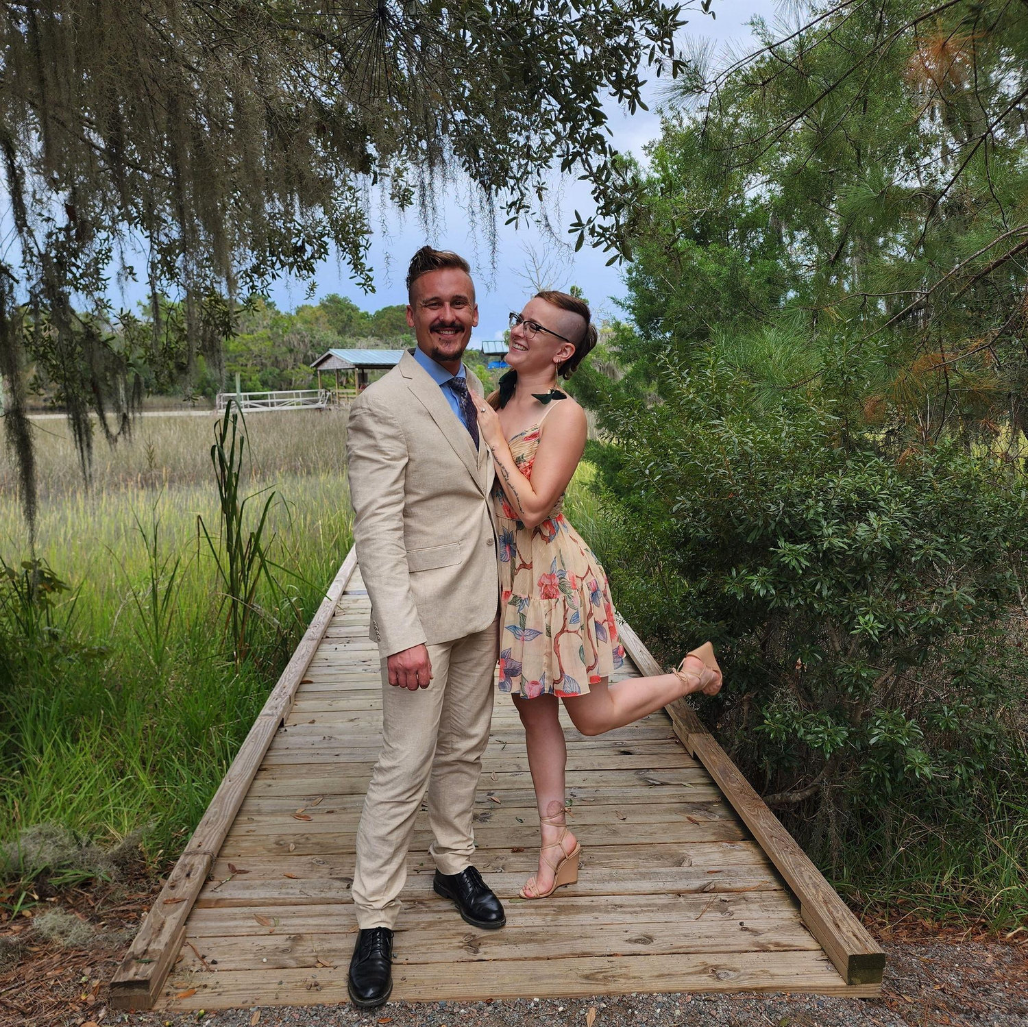 At our friends Howard and Katelyn's wedding in September 2025.