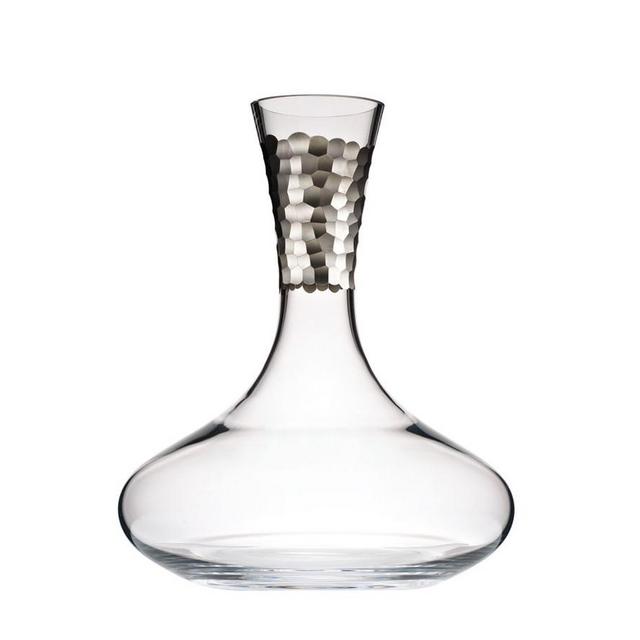 Paillette Decanter In Platinum