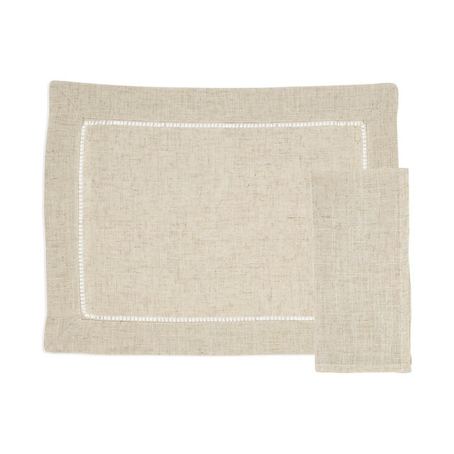 Saro Lifestyle Toscana Placemats and Napkins, Set of 8