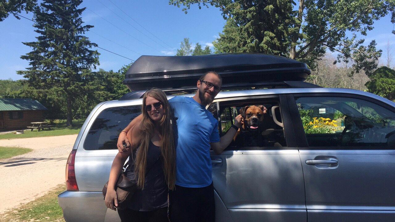 Michigan, on our way through the UP of Michigan to Minnesota.  July 2017.
