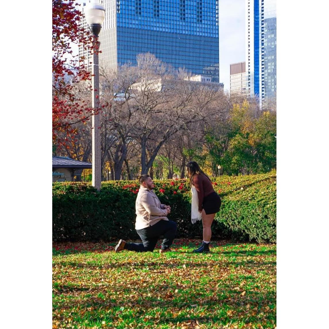 The day I said "yes"!