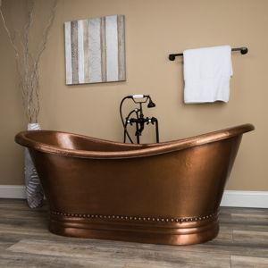 Big Copper Soaking Tub