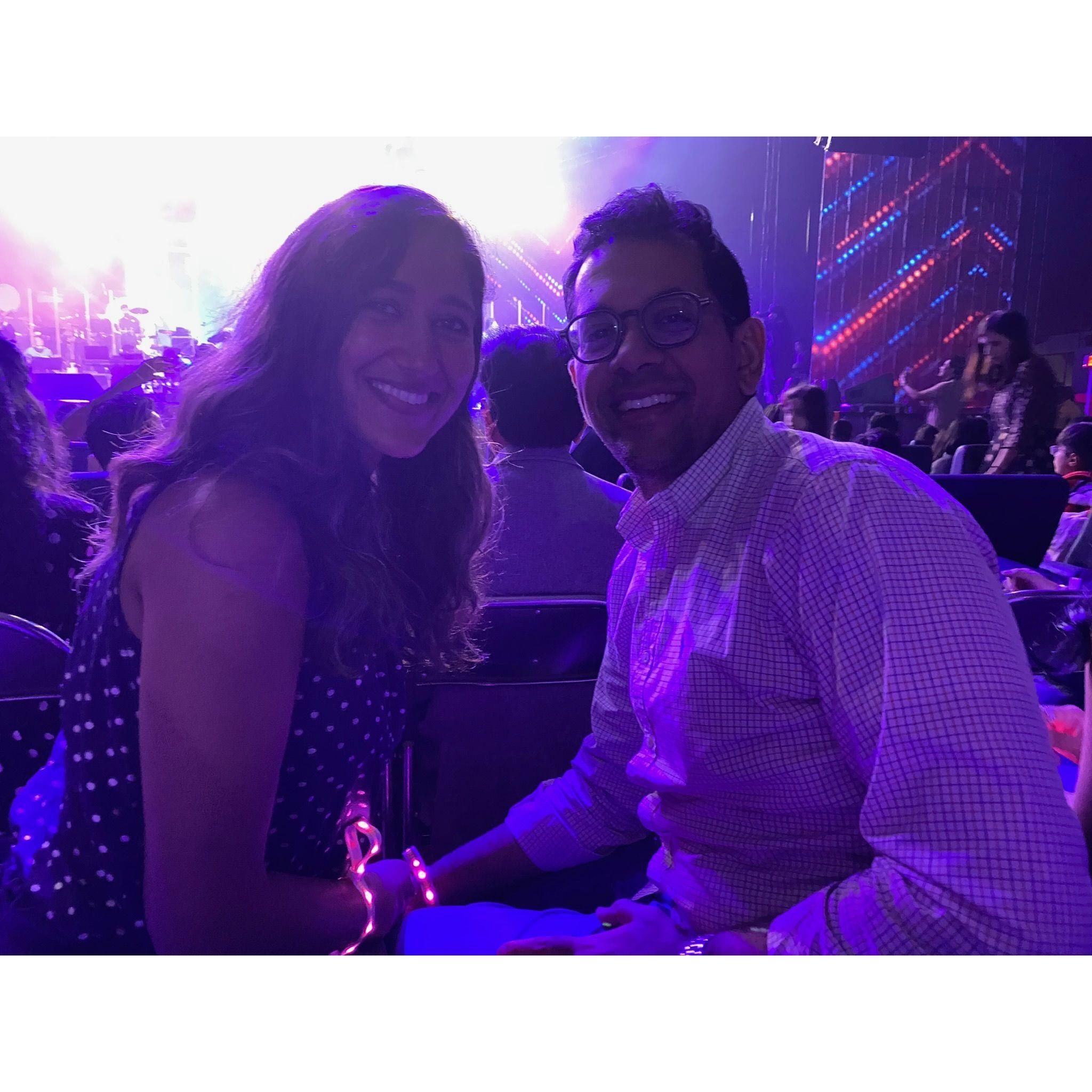 Our first concert together!