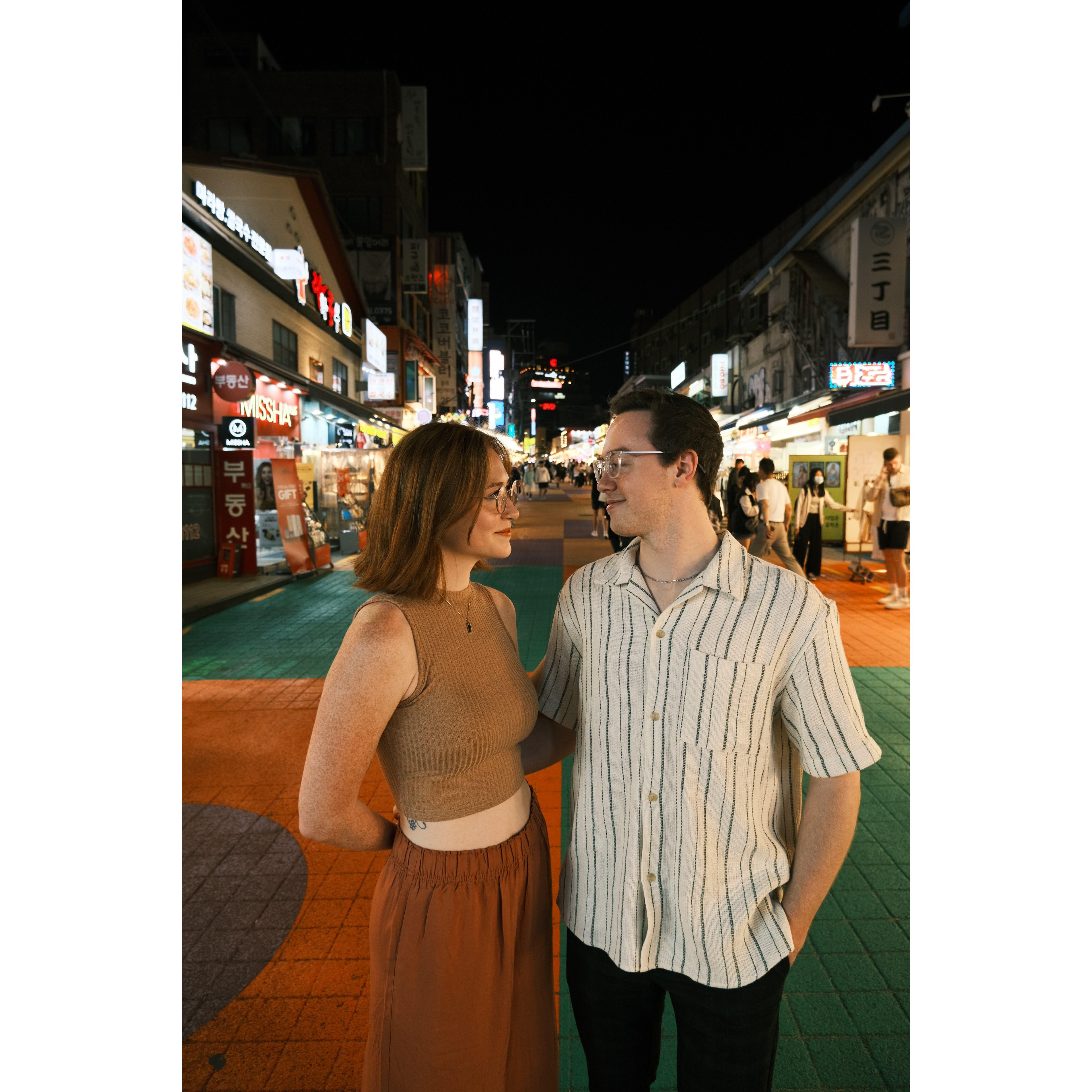 Hongdae, Seoul, Korea  :)