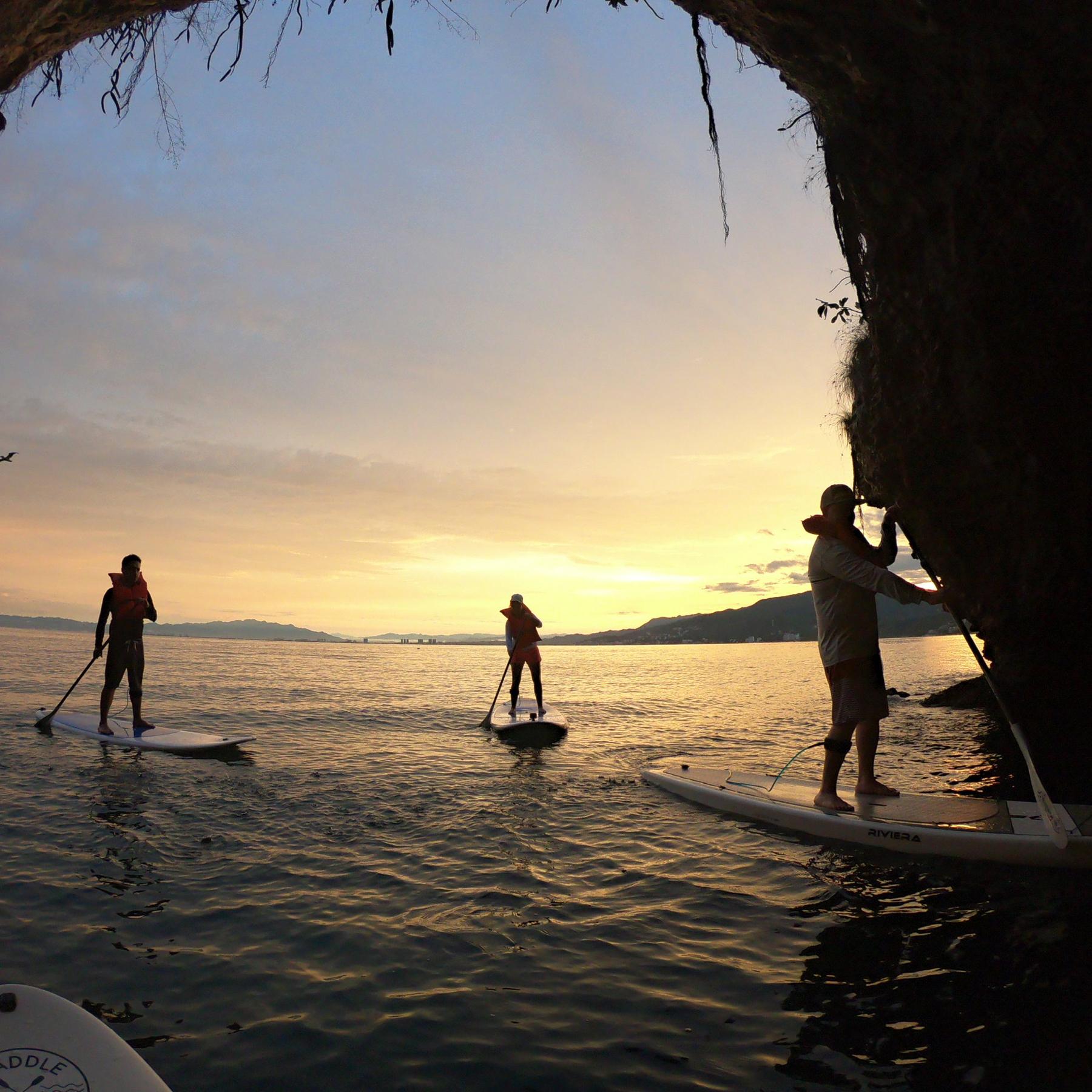 Sunset Paddle Boarding Trip