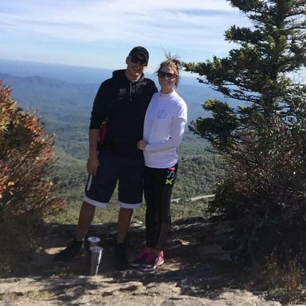 Grandfather Mountain hike.. 1 mile above sea level to be exact