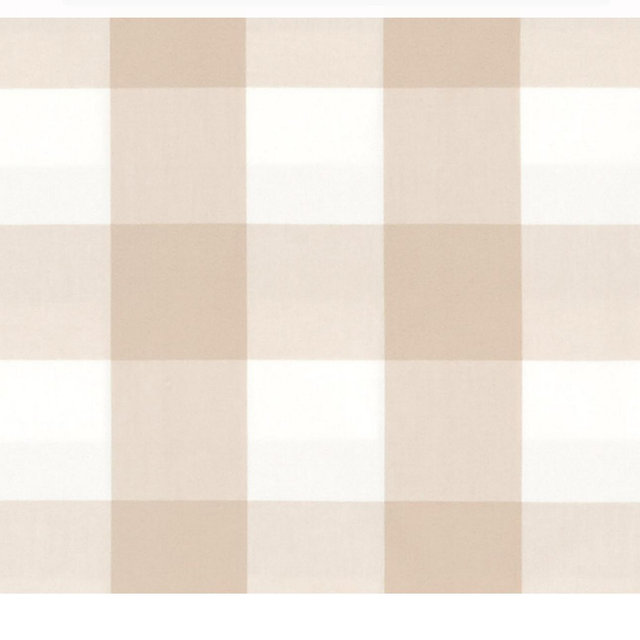 Gwyneth Buffalo Check Duvet Cover - King, Sandlewood