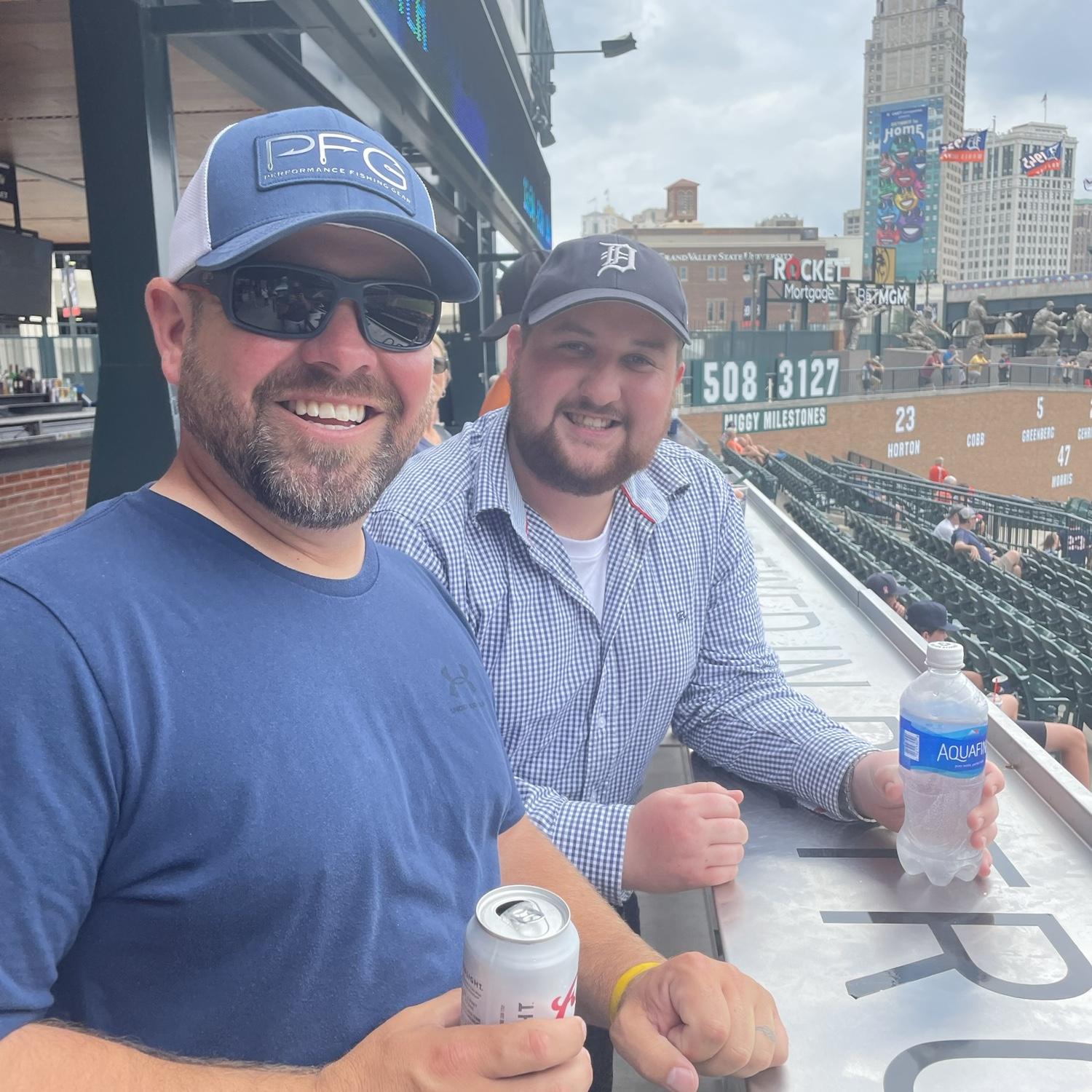 Ross missed the only homerun of the game while he was getting drinks for everybody.