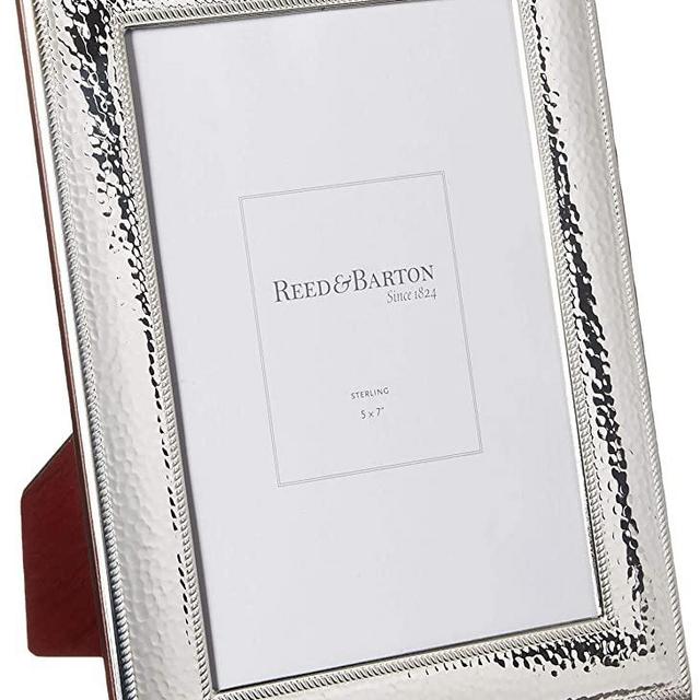 Reed and Barton Bristol Sterling 5" X 7" Photo Frame, 5x7 Picture, Metallic