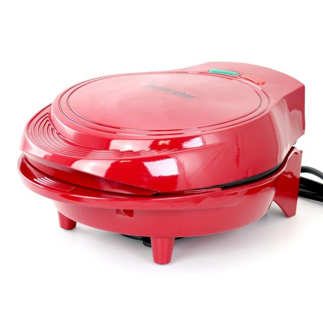 Better Chef Electric Double Omelette Maker in Red