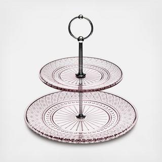 Claro 2-Tier Serving Stand
