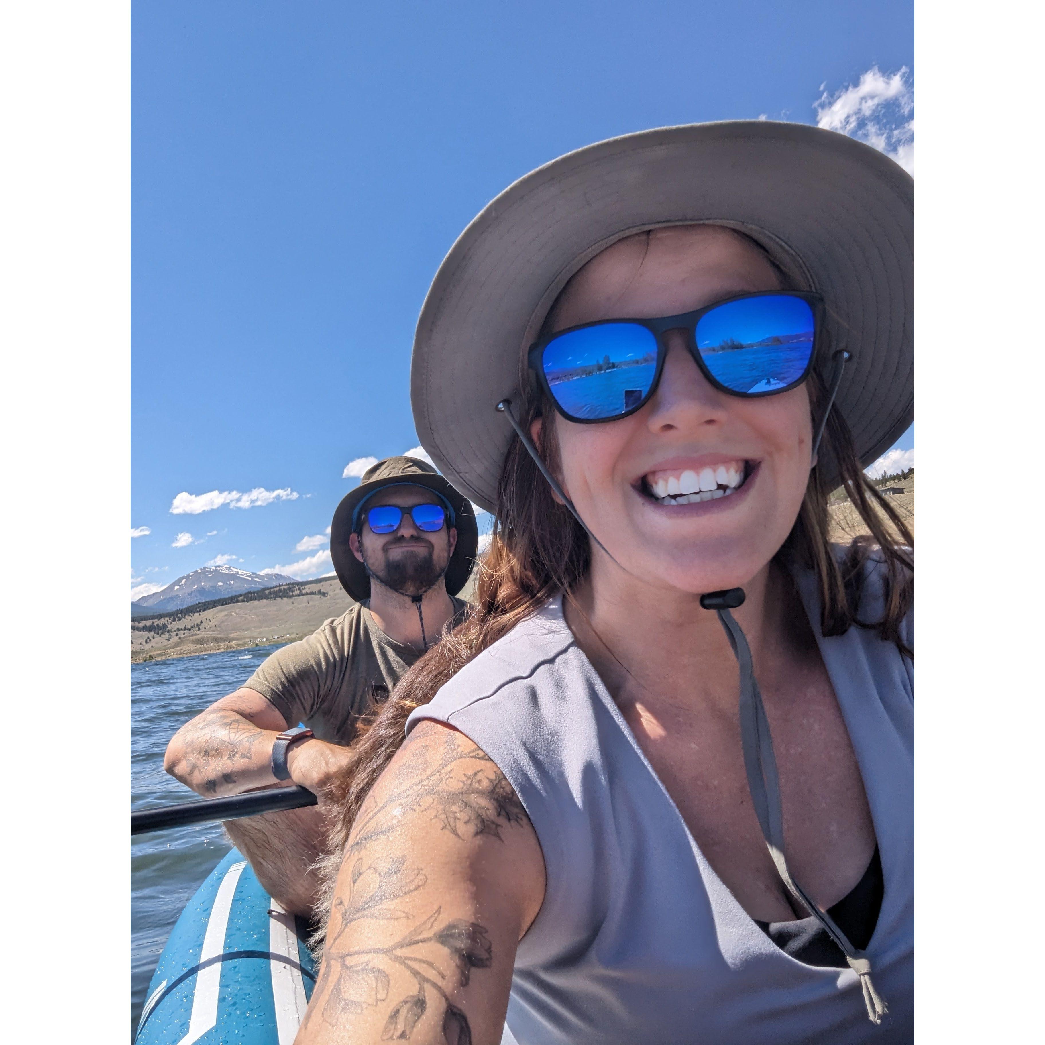 Summer kayak with the dogs!