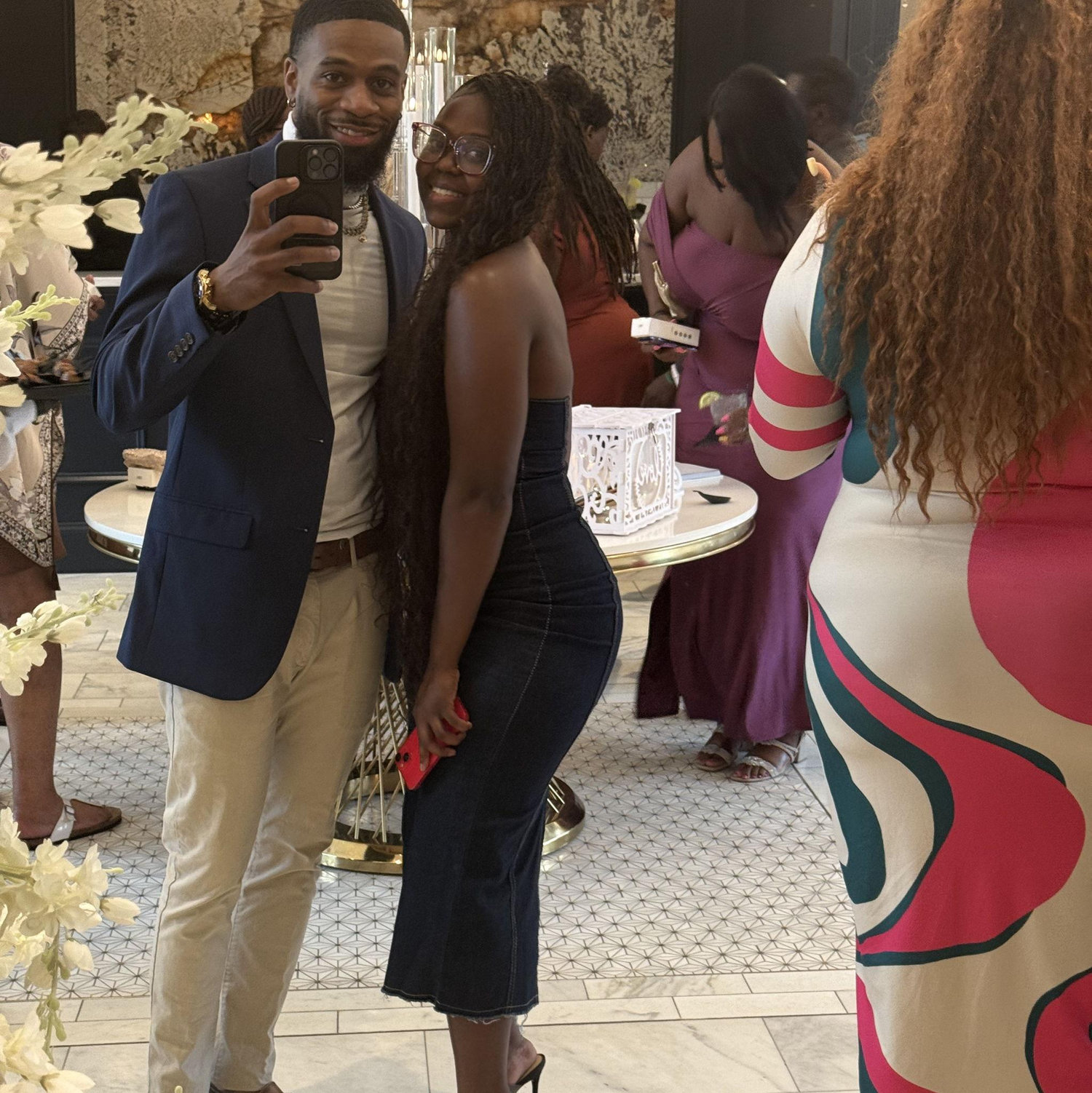 Our second wedding together