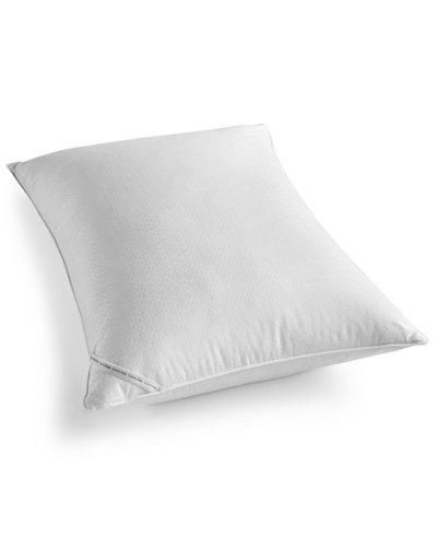 Calvin Klein Diamond-Grid Feather & Down Wrap Medium Support King Pillow