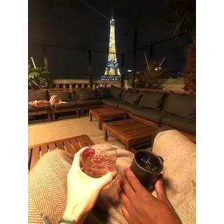 Our favorite spot in all of Paris -- Shangri-La Hotel, Paris. (December 2018)
