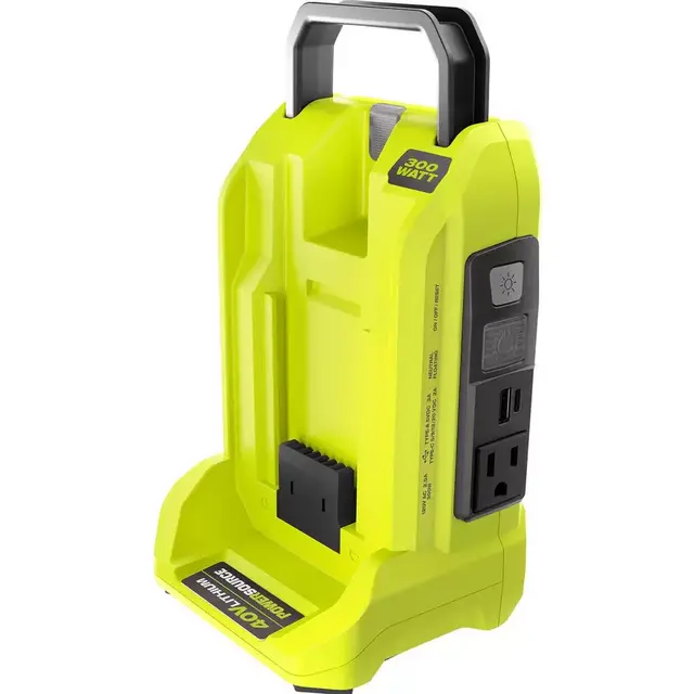 RYOBI 40V 300-Watt Power Inverter