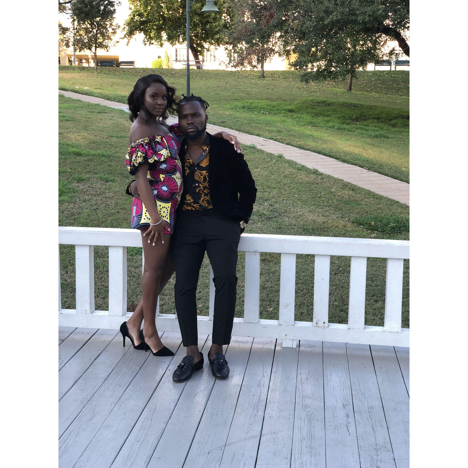 We first said " I love you" right before taking this pic.