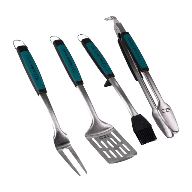 Char-Broil 4pc Comfort Grip Tool Grill Cookware Set