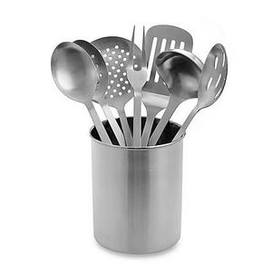 Eight-Piece Stainless Steel Kitchen Utensil Set