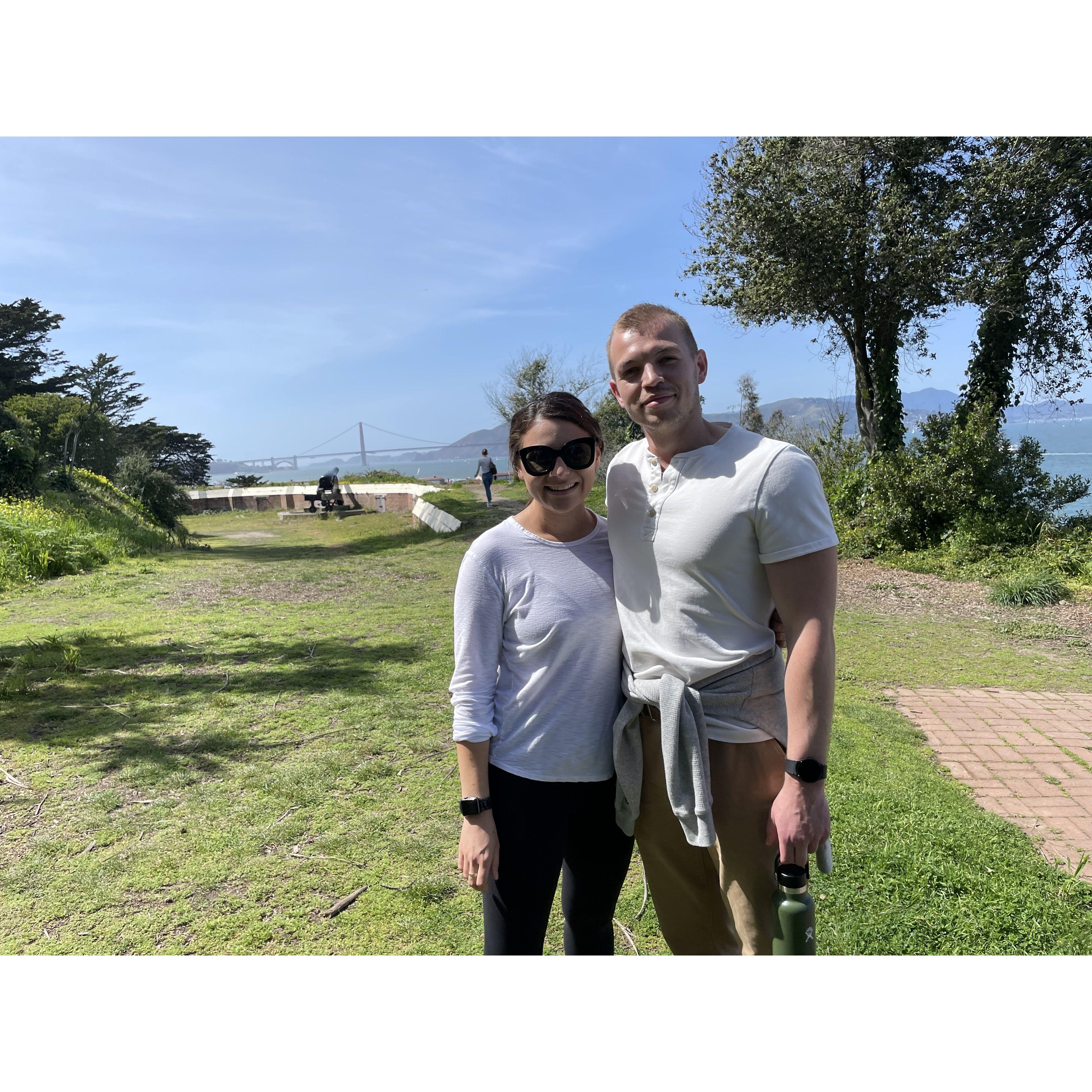 Doing what we love - an urban hike around SF!