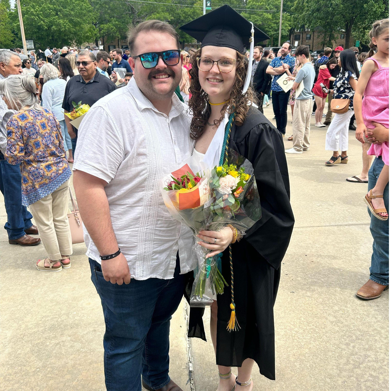 Keely's college graduation!