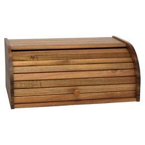 Lipper International - Lipper Acacia Rolltop Bread Box