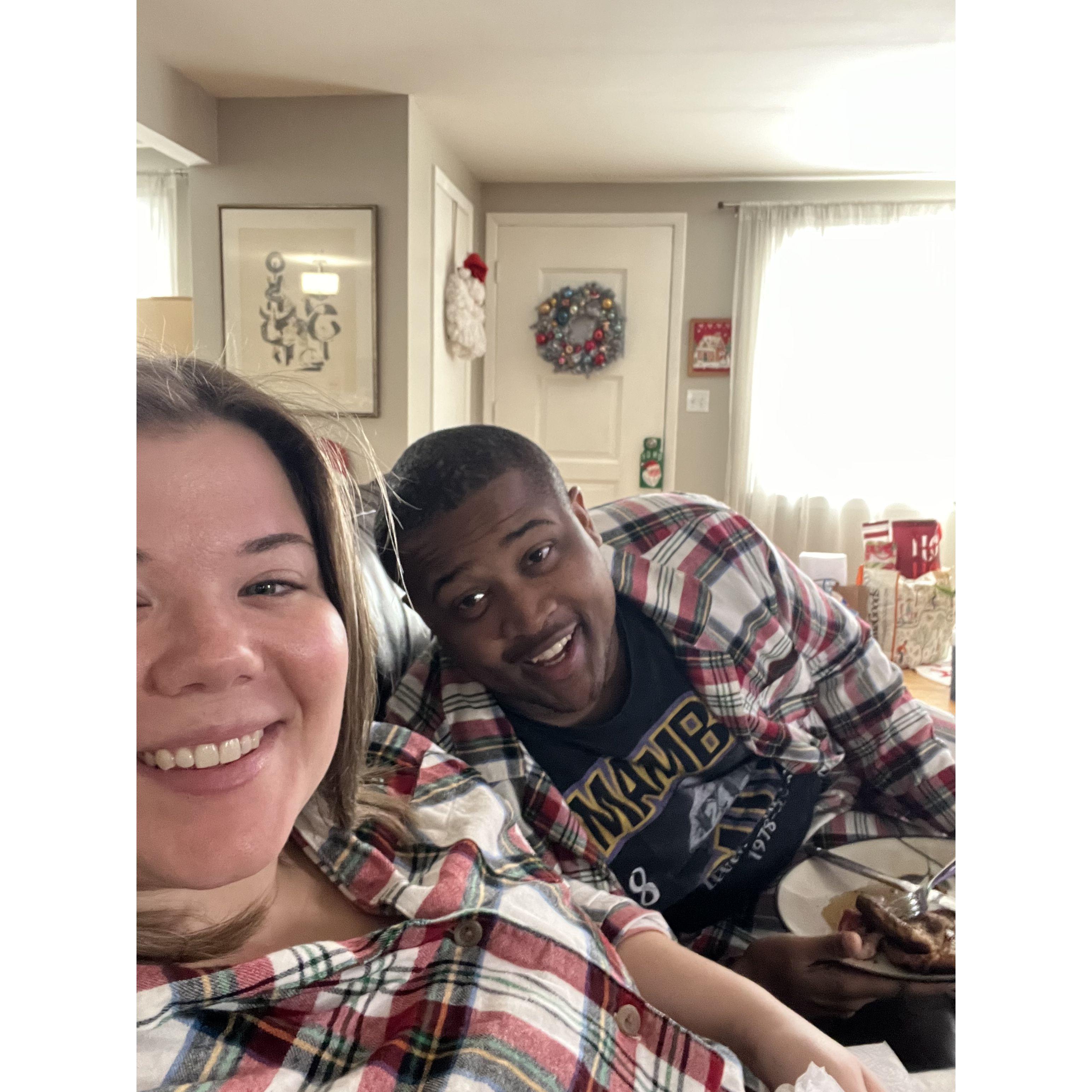 our first Christmas together at Jane Drive!