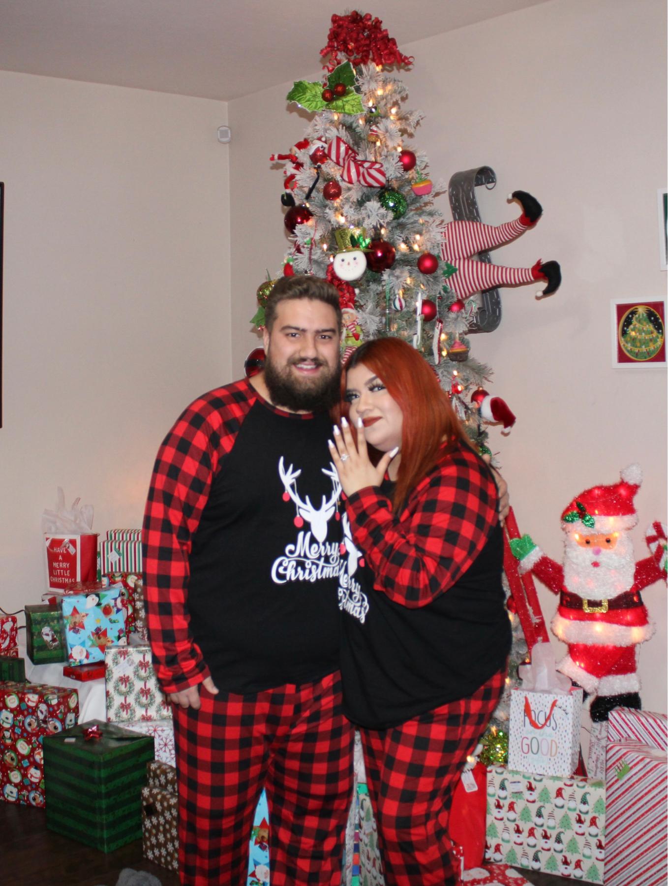 Christmas 2022 .. when Jonathan proposed to me 💍❤️