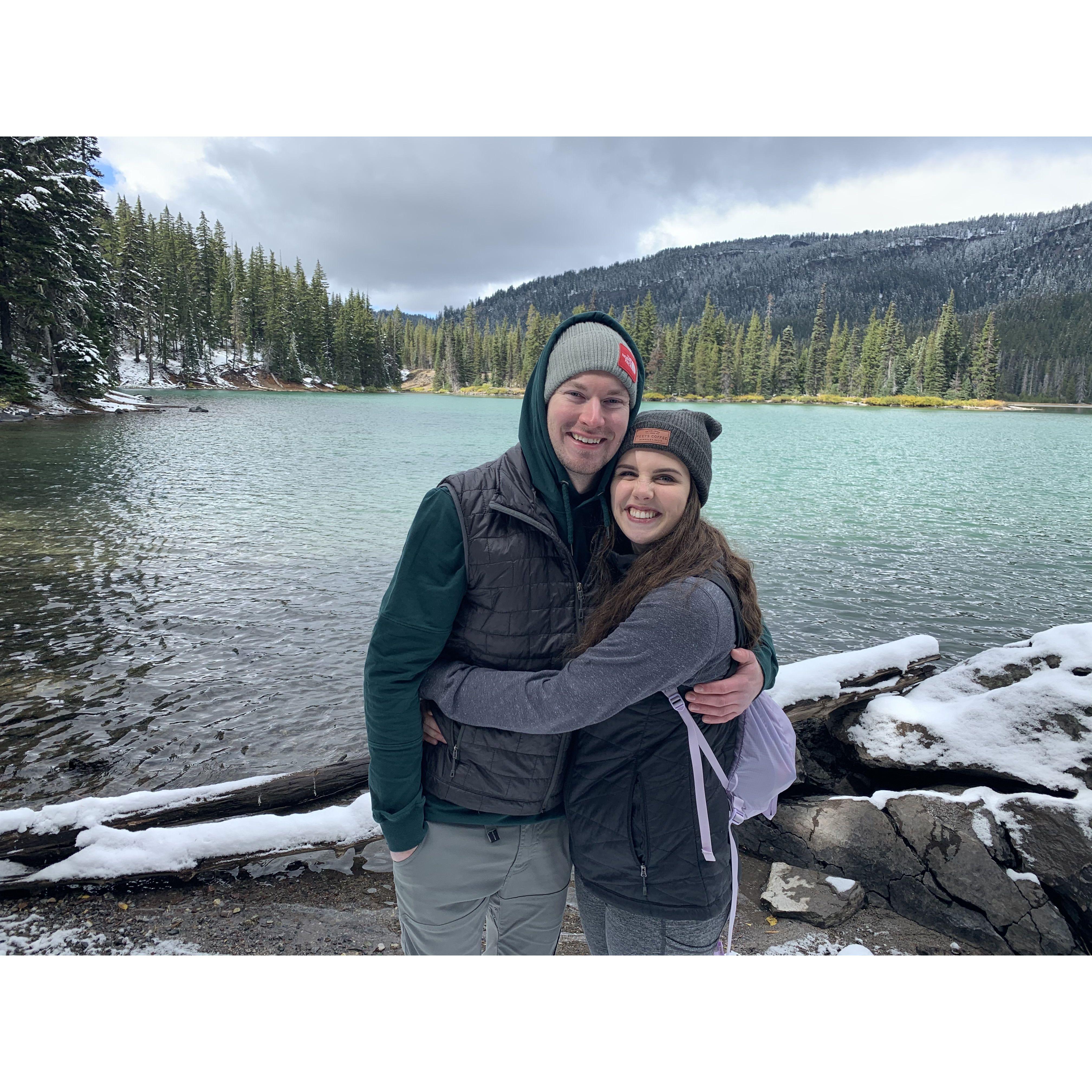 First trip to Central Oregon together.