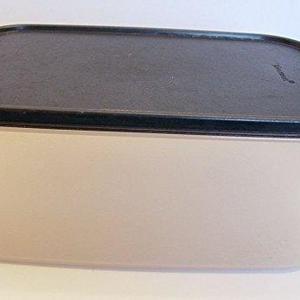 Tupperware Modular Mate Rectangle #2. Black Seal