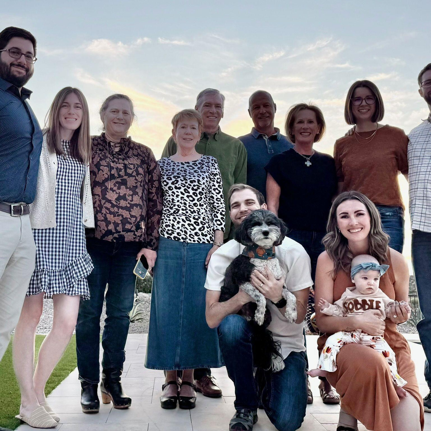 Thanksgiving in Tucson with Hailey's fam