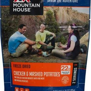 Mountain House   Grilled Chicken Breasts and Mashed Potatoes - 2 Servings