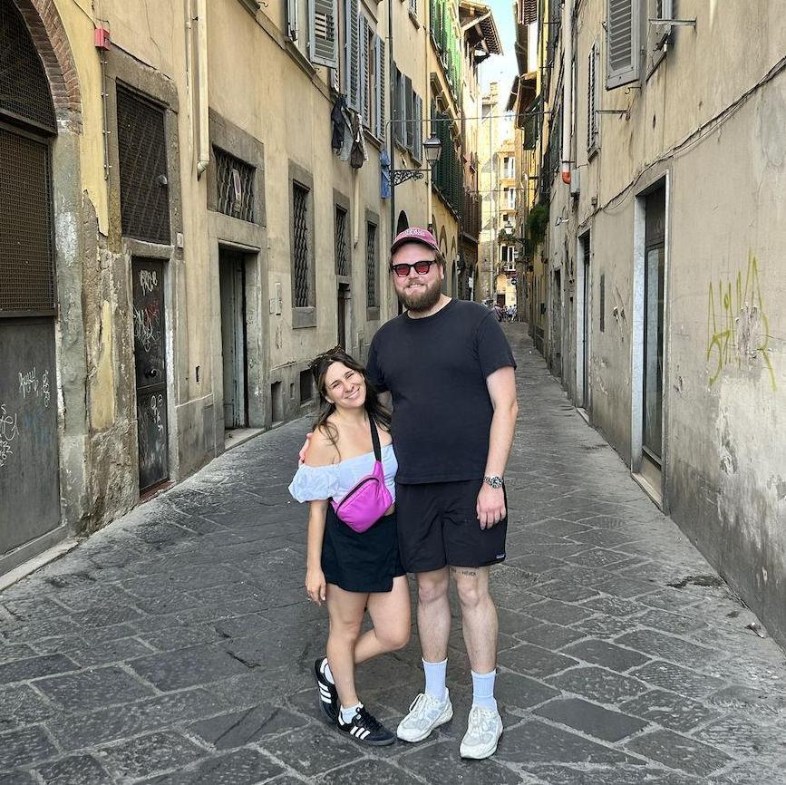 We made it to Florence in 2023 (aperol spritzes not pictured)!
