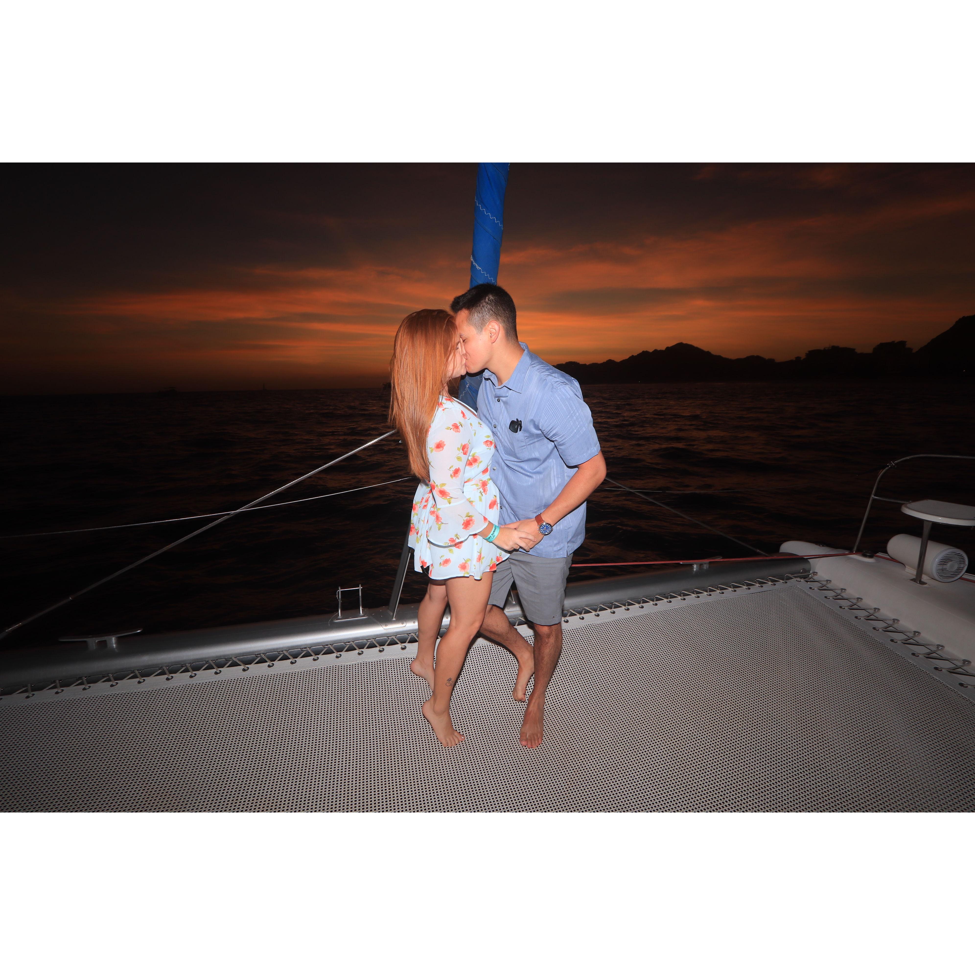 Our first vacation together in Cabo for Kevin’s 30th birthday!