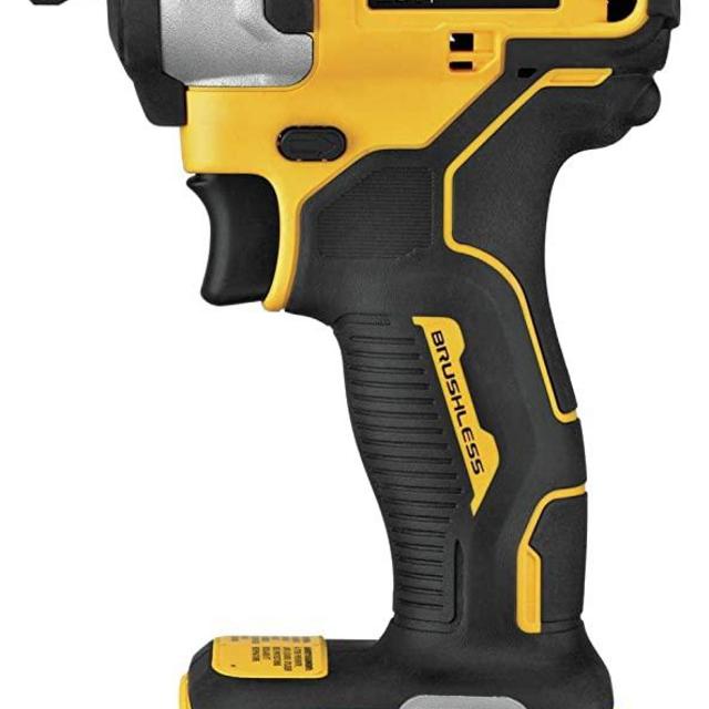 DEWALT ATOMIC 20V MAX Impact Driver, Cordless, Compact, 1/4-Inch, Tool Only (DCF809B)