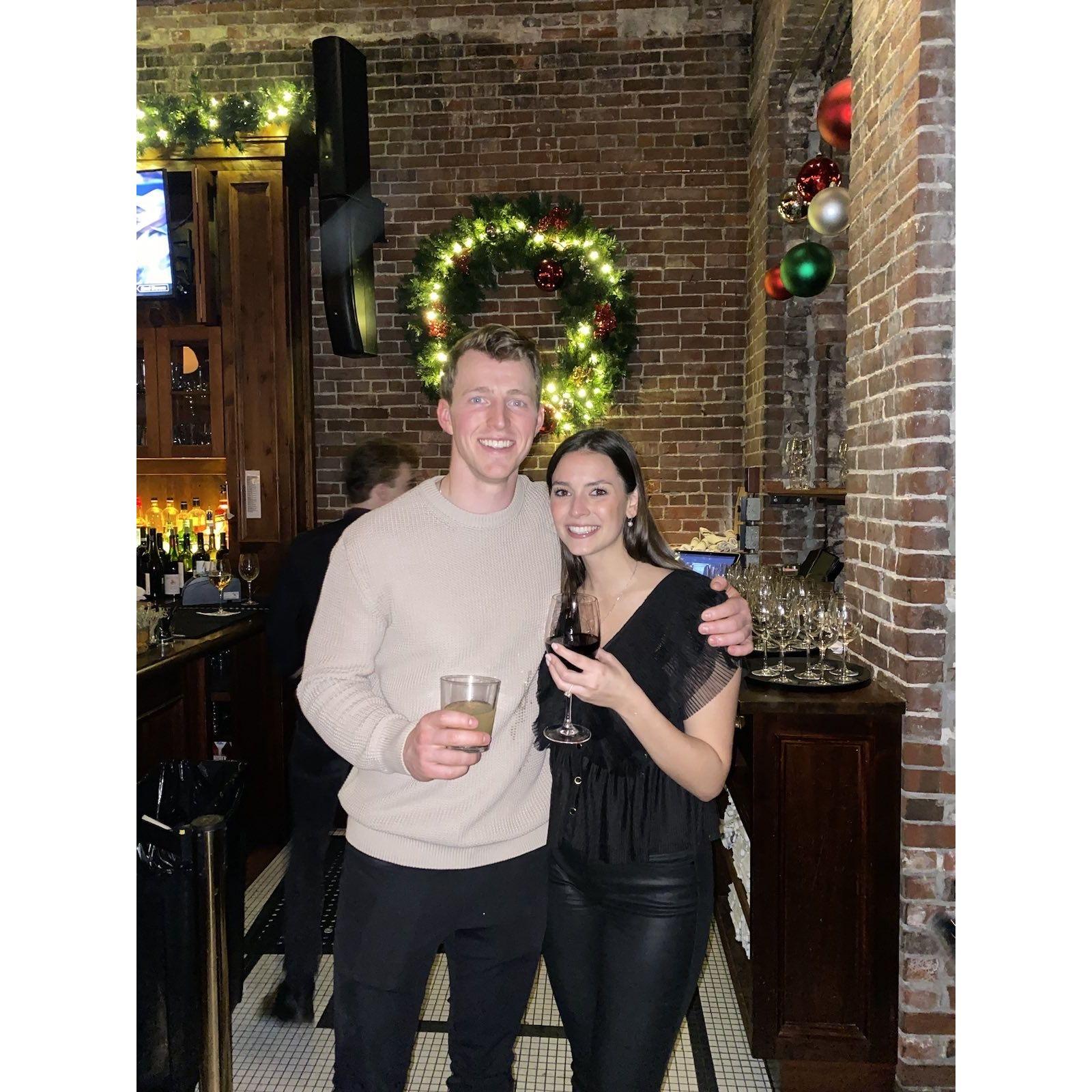 Celebrating our engagement in Boston