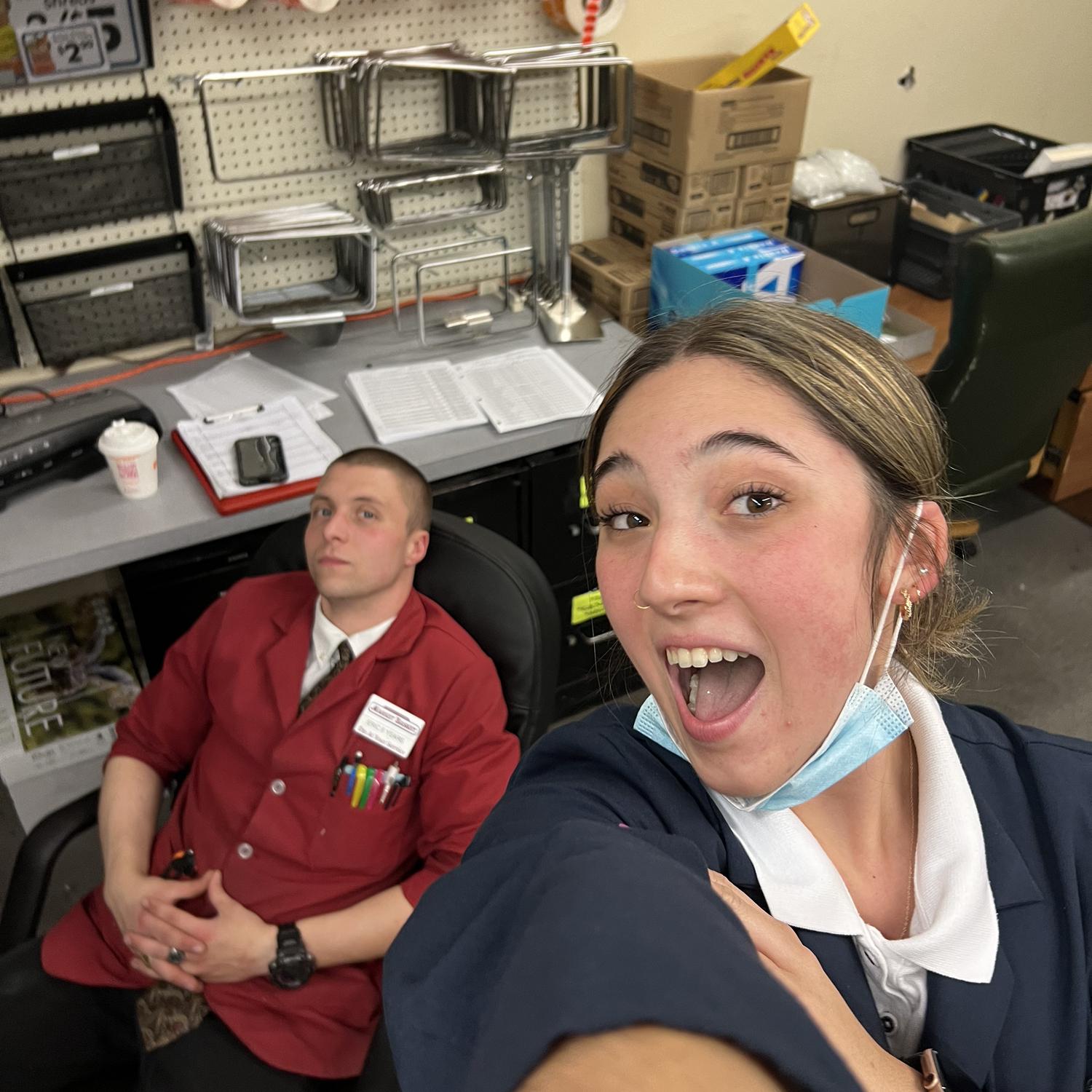 Eric and I met at Market Basket and this is one of our first pictures together! ❤️