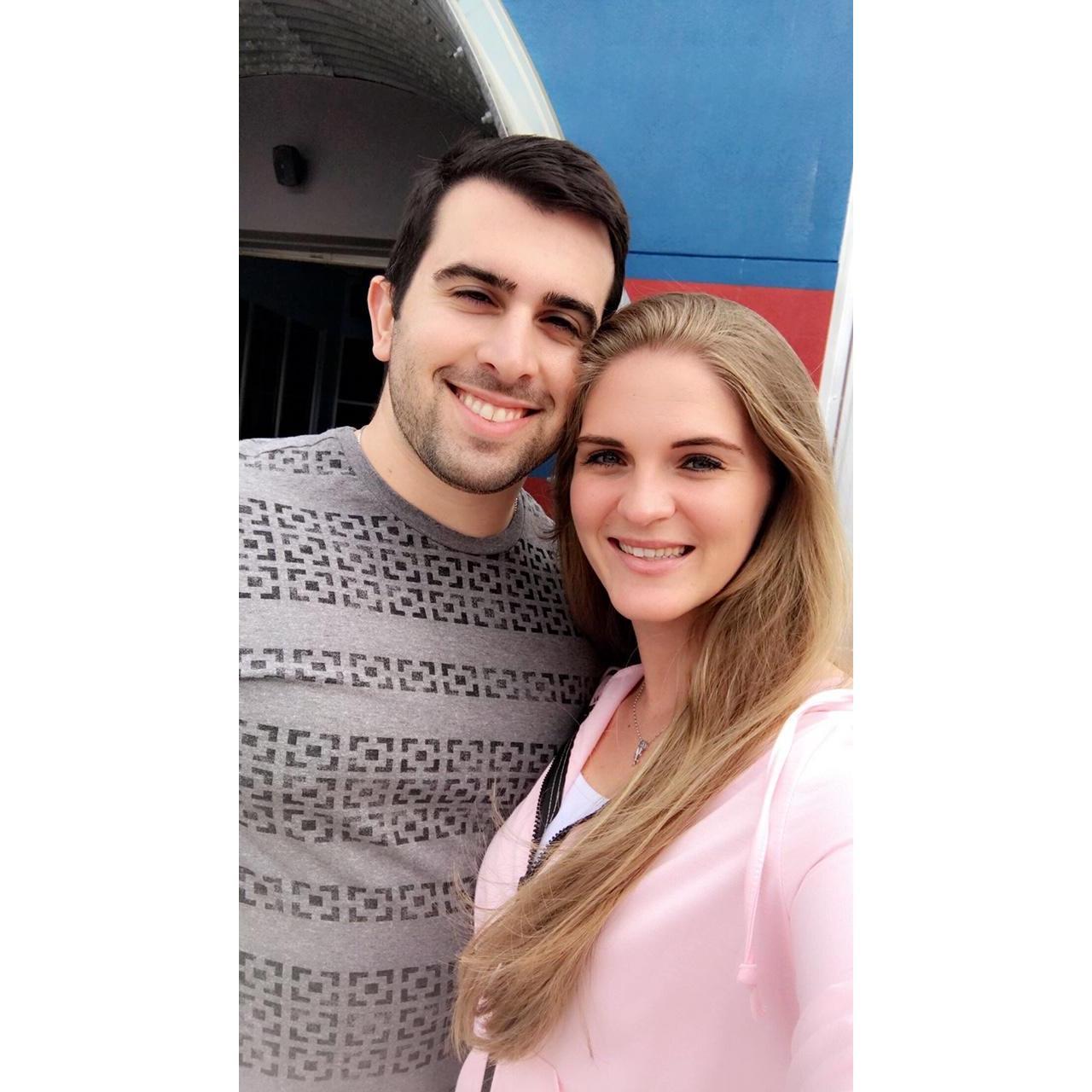 The day he told me he loved me!