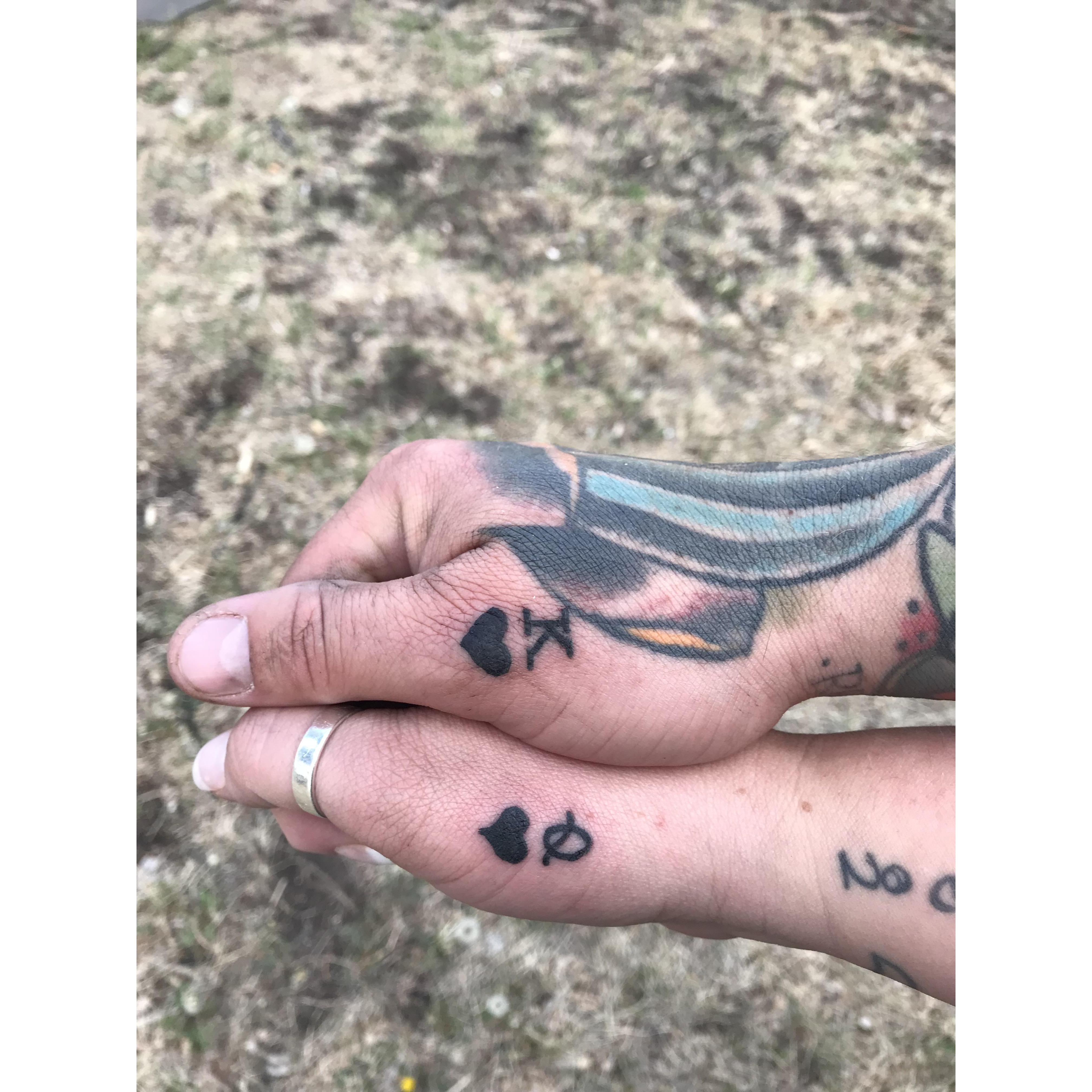 We got matching tattoos! Of course :-)
