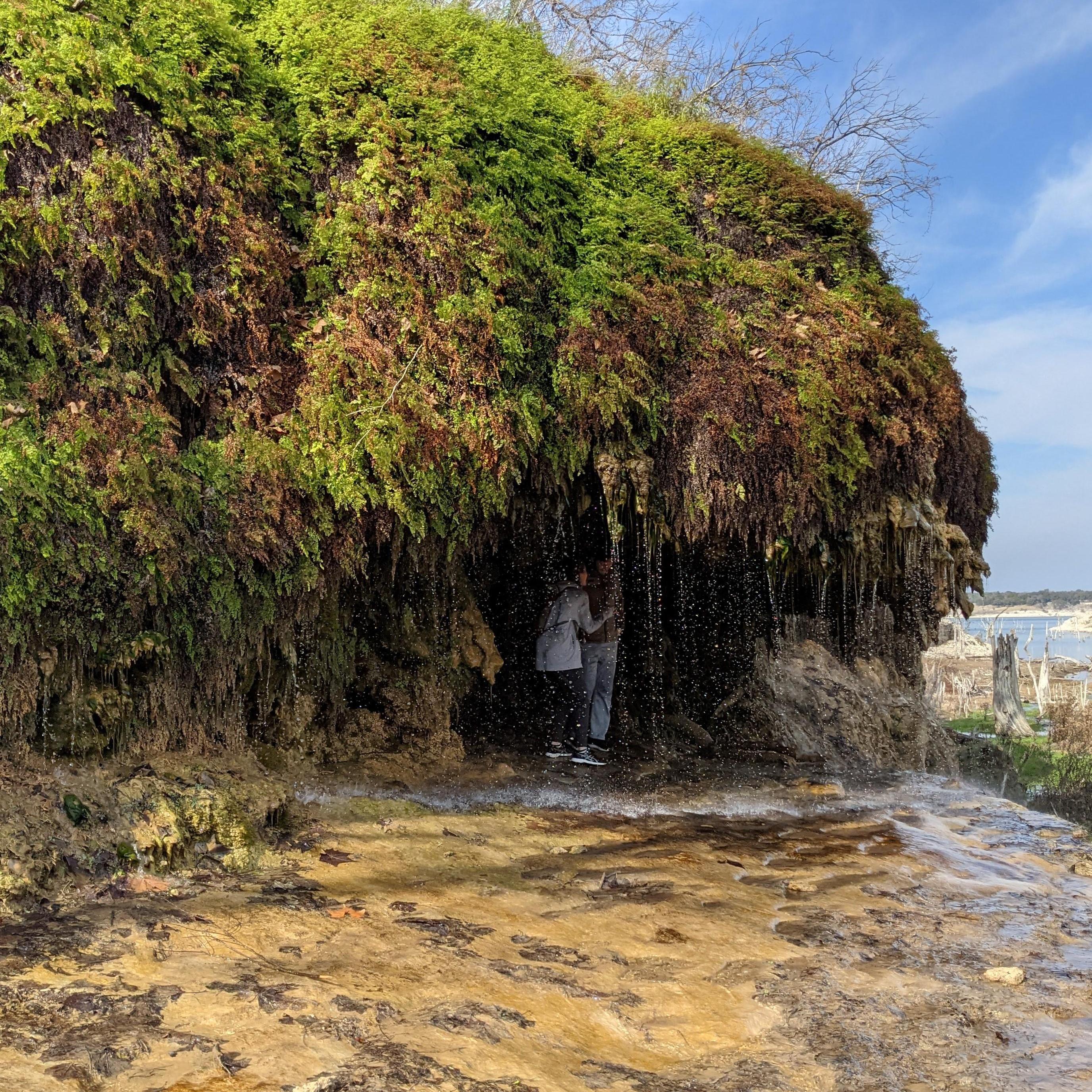 Crockett Gardens Falls near Georgetown, TX.