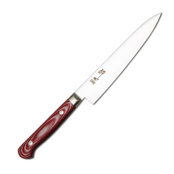 Suisin Premium Inox  Rose Red Handle Petty