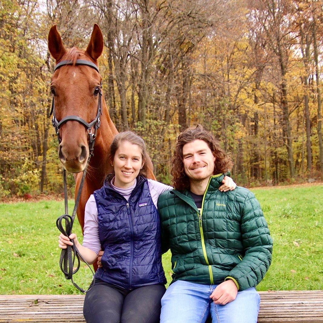 Little did we know that this was our first of many "family" pictures.