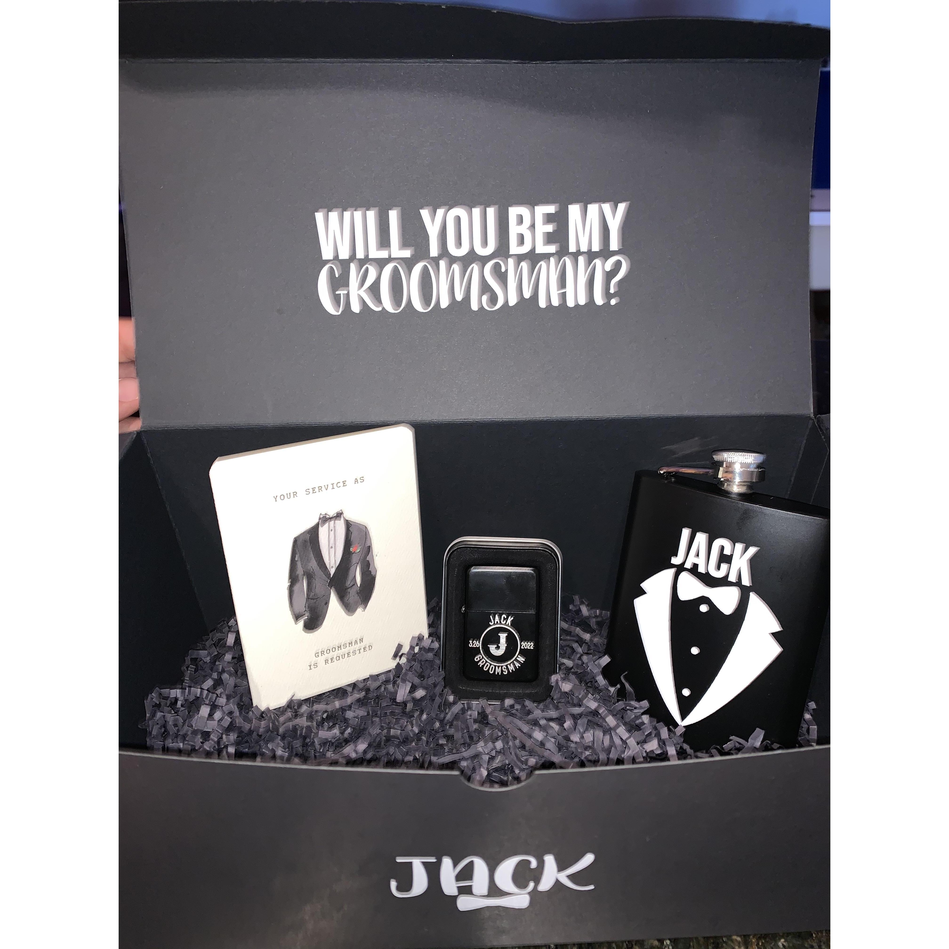 Groomsman Box!